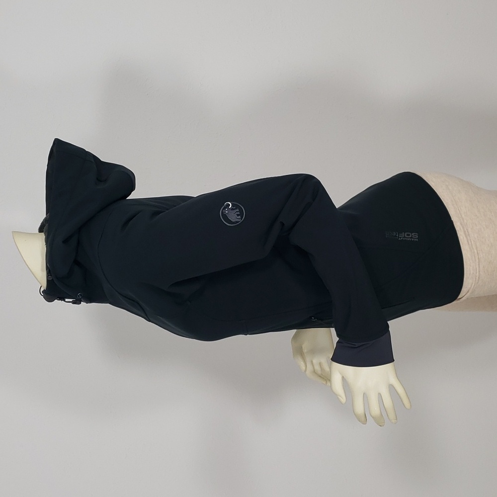 Mammut Luahna Softech Black Soft Shell Fleece Lin… - image 2